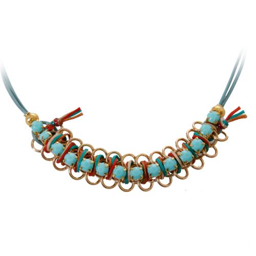 Handmade Τurquoise Stones Necklace